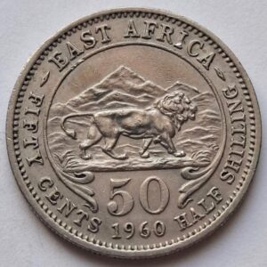 Британская Восточная Африка 50 шиллингов 1960года Не частая! 185