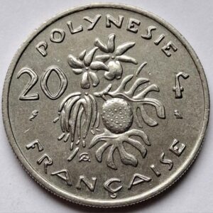 Французская Полинезия 20 франков, 1972года 188