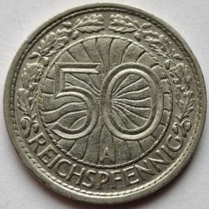 Германия 50пфеннигов 1927года 111