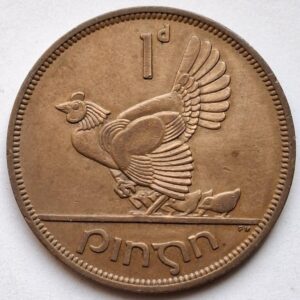 Ирландия 1 пенни 1965года 111