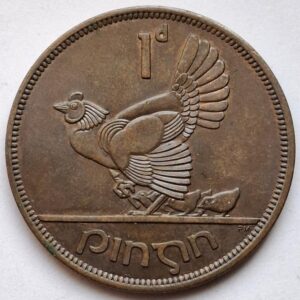 Ирландия 1 пенни 1966года 111