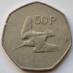 Ирландия 50 пенсов 1981года 216