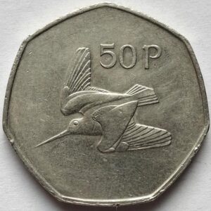Ирландия 50 пенсов 1996года 216