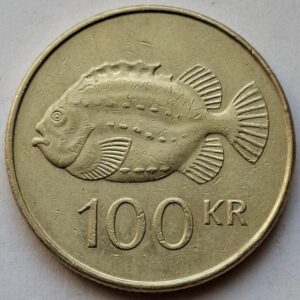 Исландия 100крон 1995года 113