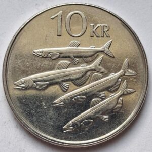 Исландия 10крон 2004года. 113