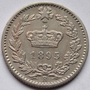 Италия 20 чентезимо 1895года 215