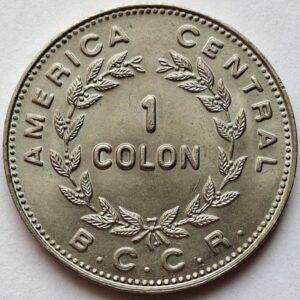 Коста-Рика 1 колон 1972года НЕ ЧАСТАЯ! состояние! 216