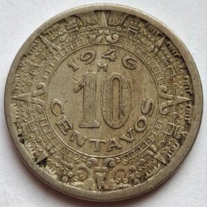 Мексика 10 сентаво 1946года 111