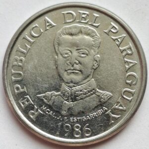 Парагвай 50 гуарани 1986года 111
