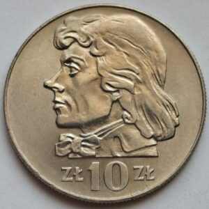 Польша 10 злотых 1970года 185