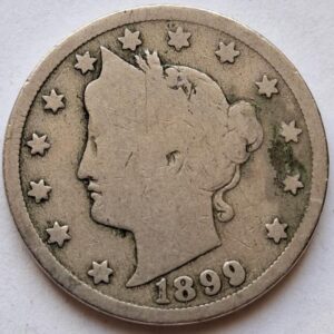 США 5 центов 1899года 185