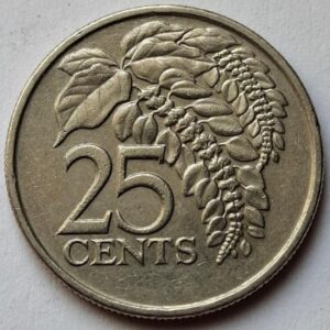 Тринидад и Тобаго 25центов 1998года. 113