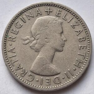 Великобритания 2 шиллинга 1960года. 217