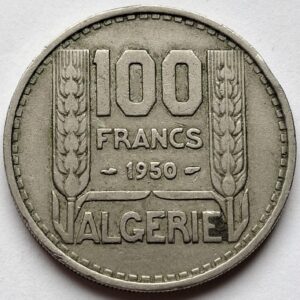Алжир 100франков 1950года 219
